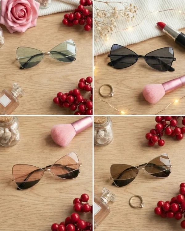 Fashion sunglasses for girls and women from Passionate Bangladesh, cute, colorful and oversized shades perfect for sunny days and photoshoots.