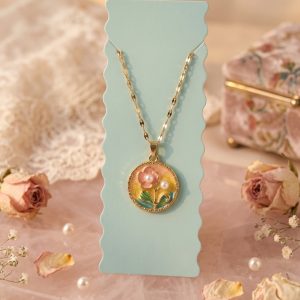 Stylish fashion layer necklace and pendants collection at Passionate Bangladesh showing different gold, silver and stoned necklace and pendants with for western and fusion outfits.
