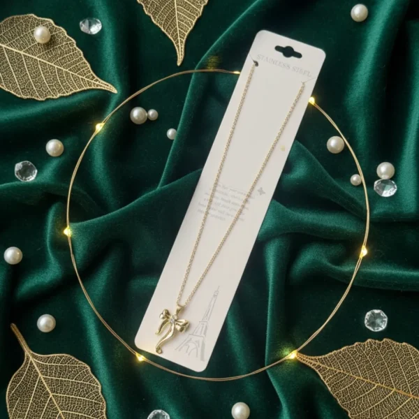 Stylish fashion layer necklace and pendants collection at Passionate Bangladesh showing different gold, silver and stoned necklace and pendants for western and fusion outfits.