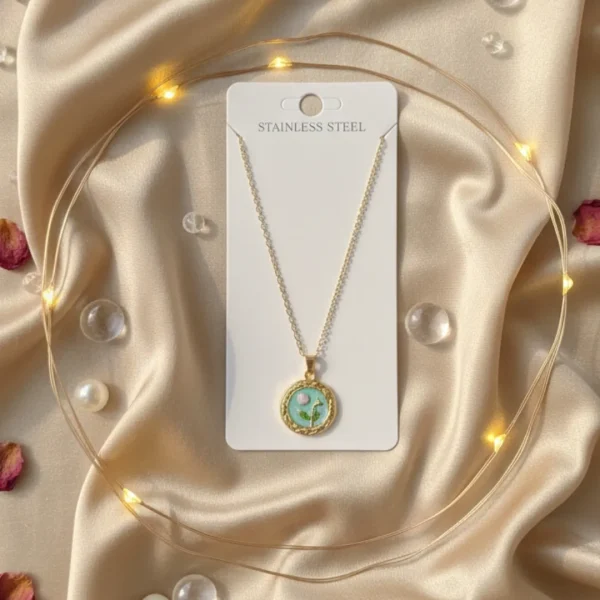 Stylish fashion layer necklace and pendants collection at Passionate Bangladesh showing different gold, silver and stoned necklace and pendants for western and fusion outfits.