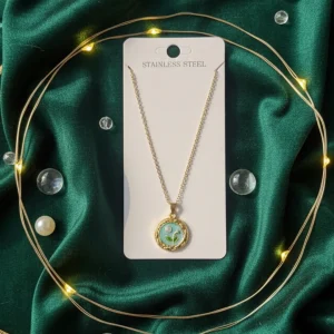 Stylish fashion layer necklace and pendants collection at Passionate Bangladesh showing different gold, silver and stoned necklace and pendants for western and fusion outfits.