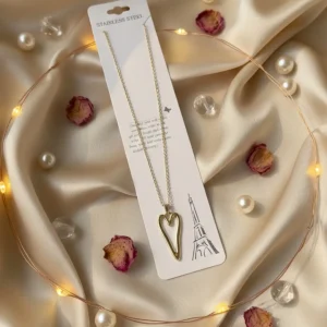 Stylish fashion layer necklace and pendants collection at Passionate Bangladesh showing different gold, silver and stoned necklace and pendants for western and fusion outfits.