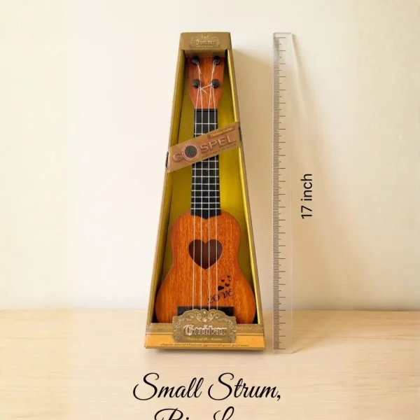 17-inch acoustic toy guitar for children available at Passionate Bangladesh.