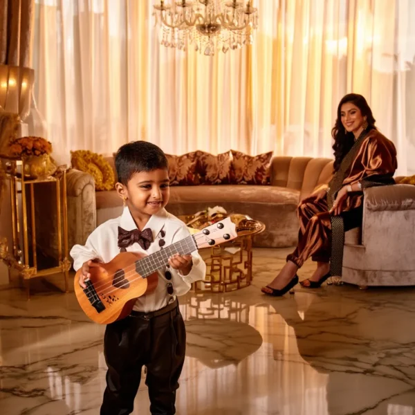 17-inch acoustic toy guitar for children available at Passionate Bangladesh.