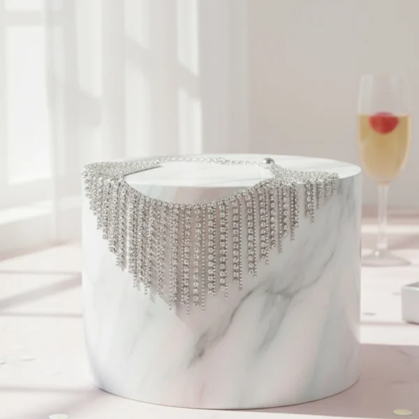 Stylish fashion choker necklace collection at Passionate Bangladesh showing different gold, silver and stoned chokers for western and fusion outfits.