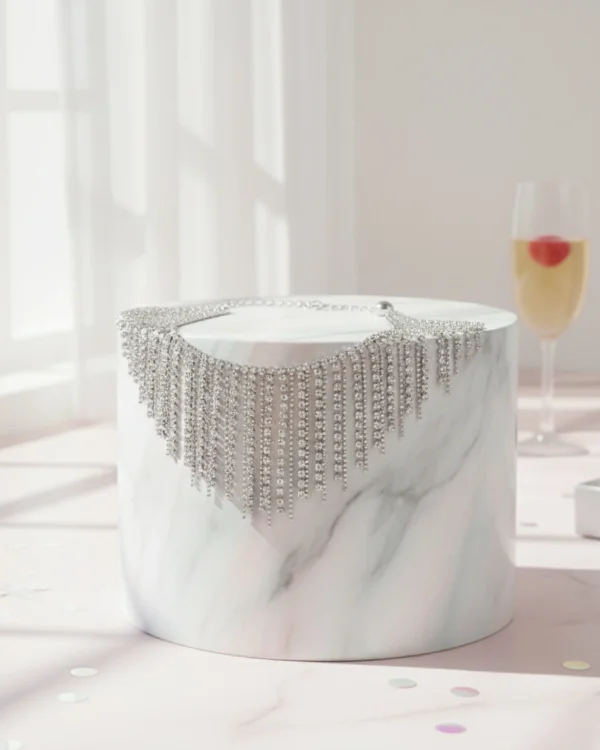 Stylish fashion choker necklace collection at Passionate Bangladesh showing different gold, silver and stoned chokers for western and fusion outfits.