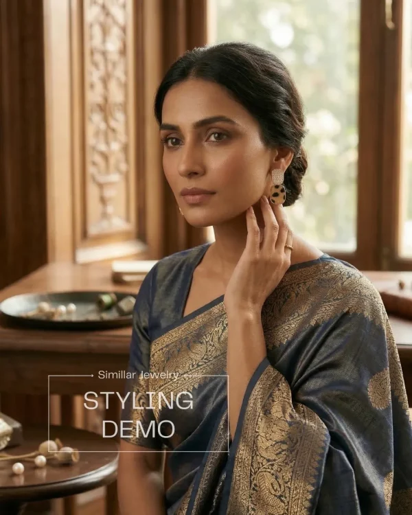 Elegant drop earrings from Passionate Bangladesh, lightweight dangle design for women and girls, perfect for parties and special occasions. Try our different designs like butterfly earrings, long chain earrings, heart shape earrings and stone earrings. Leopard designed.