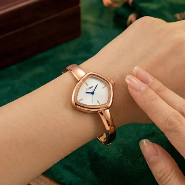 Shop slim rose-golden wrist watch for women. Elegant, lightweight, and stylish design perfect for daily wear, office, and parties. Limited Stocks !! https://passionatebangladesh.com/product-category/accessories/