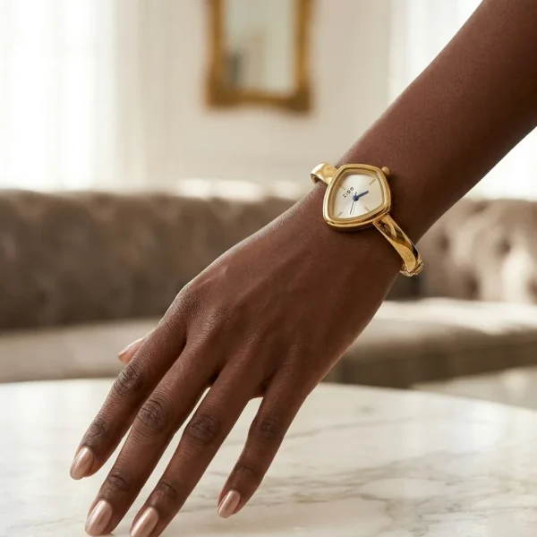 Shop slim golden wrist watch for women. Elegant, lightweight, and stylish design perfect for daily wear, office, and parties. Limited Stocks !! https://passionatebangladesh.com/product-category/accessories/