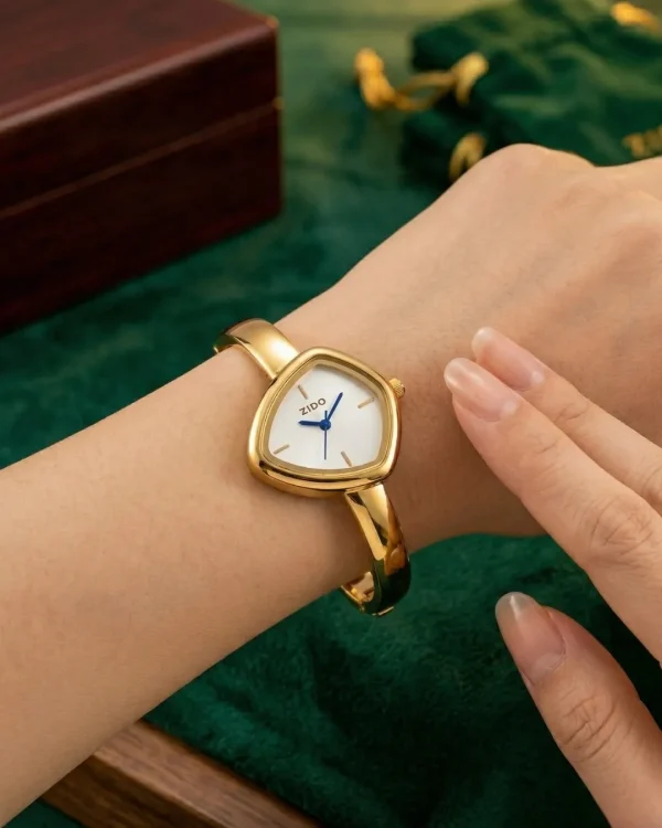 Shop slim golden wrist watch for women. Elegant, lightweight, and stylish design perfect for daily wear, office, and parties. Limited Stocks !! https://passionatebangladesh.com/product-category/accessories/
