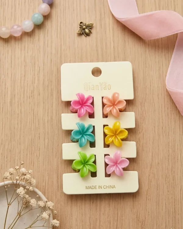 Cute hair accessories collection with multicolor bow clips, hair ribbons, hairbands and teddy bear or bunny hairbands for girls and kids from Passionate Bangladesh.