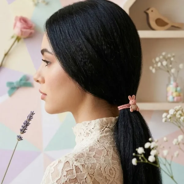 Cute hair accessories collection with multicolor bow clips, hair ribbons, hairbands and teddy bear or bunny hairbands for girls and kids from Passionate Bangladesh.