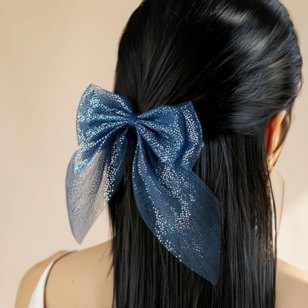 Cute hair accessories collection with multicolor bow clips, hair ribbons, hairbands and teddy bear or bunny hairbands for girls and kids from Passionate Bangladesh.