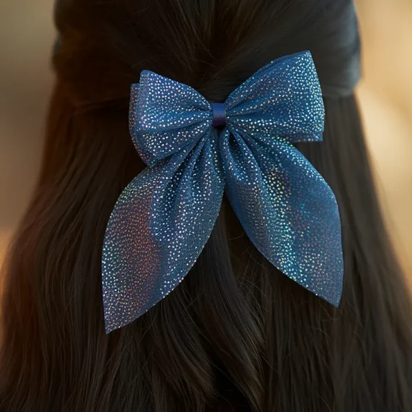 Cute hair accessories collection with multicolor bow clips, hair ribbons, hairbands and teddy bear or bunny hairbands for girls and kids from Passionate Bangladesh.