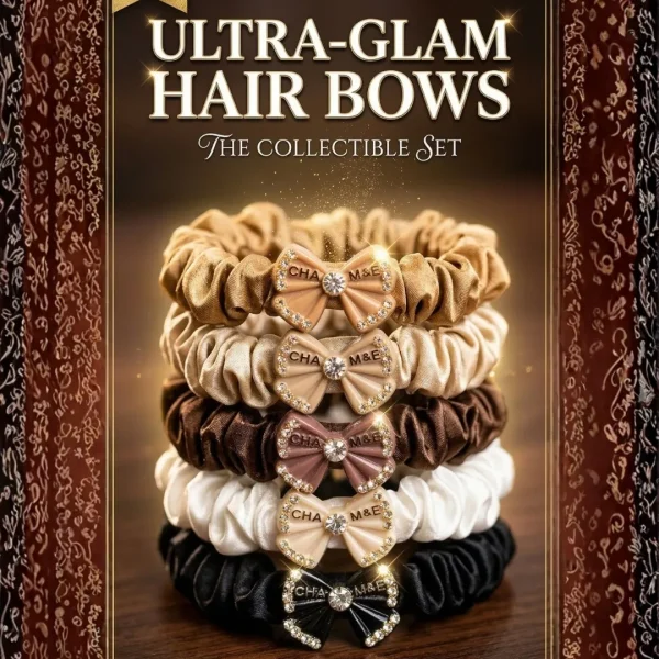 Cute hair accessories collection with multicolor bow clips, hair ribbons, hairbands and teddy bear or bunny hairbands for girls and kids from Passionate Bangladesh.