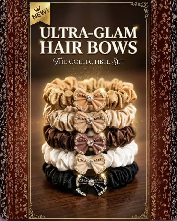 Cute hair accessories collection with multicolor bow clips, hair ribbons, hairbands and teddy bear or bunny hairbands for girls and kids from Passionate Bangladesh.