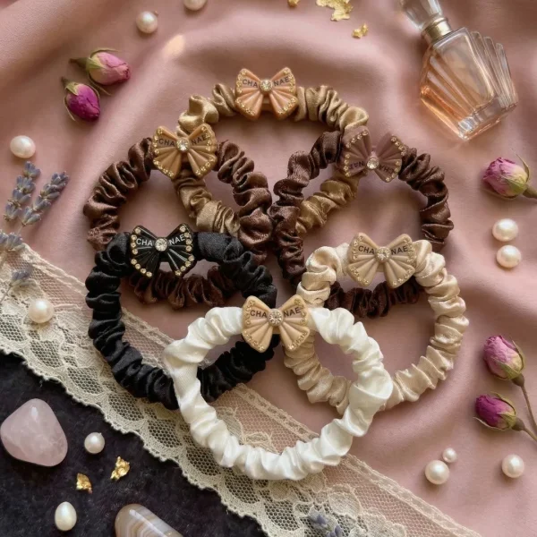 Cute hair accessories collection with multicolor bow clips, hair ribbons, hairbands and teddy bear or bunny hairbands for girls and kids from Passionate Bangladesh.