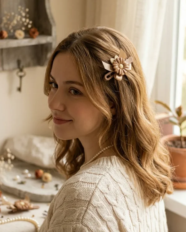 Cute hair accessories collection with multicolor bow clips, hair ribbons, hairbands and teddy bear or bunny hairbands for girls and kids from Passionate Bangladesh.