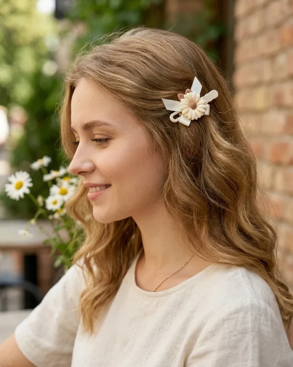 Cute hair accessories collection with multicolor bow clips, hair ribbons, hairbands and teddy bear or bunny hairbands for girls and kids from Passionate Bangladesh.