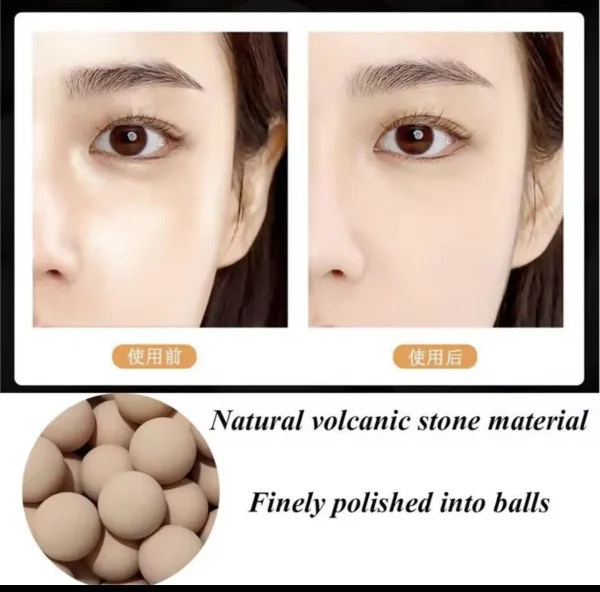 face oil absorbing roller skincare tool volcanic stone oil absorber washable facial oil removing care skin makeup tool.