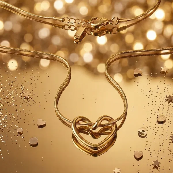 Stylish fashion layer necklace and pendants collection at Passionate Bangladesh showing different gold, silver and stoned necklace and pendants with for western and fusion outfits.