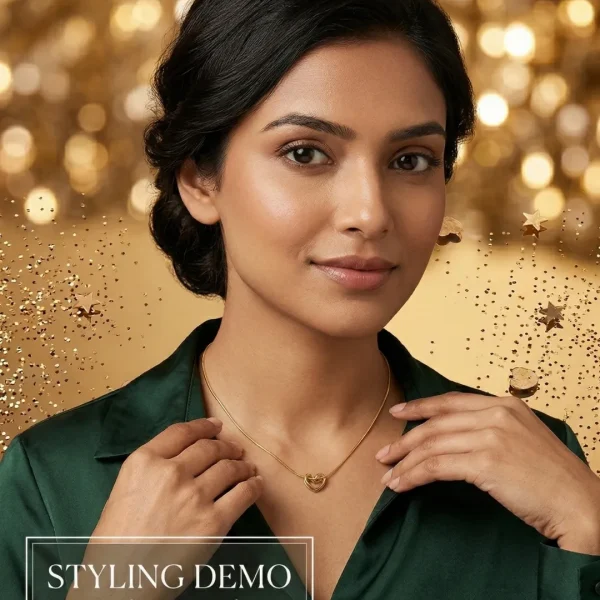 Stylish fashion layer necklace and pendants collection at Passionate Bangladesh showing different gold, silver and stoned necklace and pendants with for western and fusion outfits.