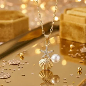 Stylish fashion layer necklace and pendants collection at Passionate Bangladesh showing different gold, silver and stoned necklace and pendants with for western and fusion outfits.