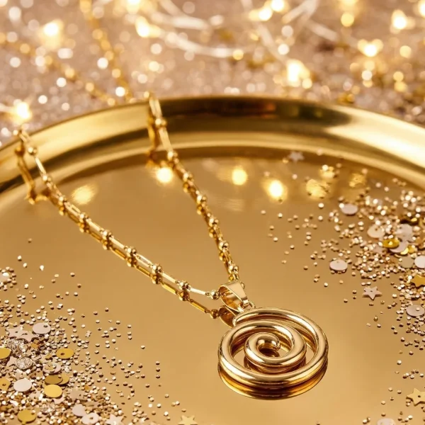 Stylish fashion layer necklace and pendants collection at Passionate Bangladesh showing different gold, silver and stoned necklace and pendants with for western and fusion outfits.