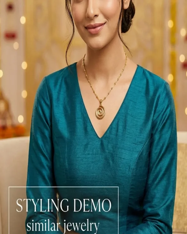 Stylish fashion layer necklace and pendants collection at Passionate Bangladesh showing different gold, silver and stoned necklace and pendants with for western and fusion outfits.