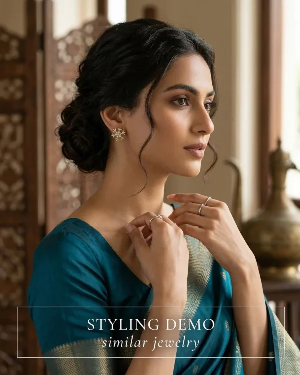 Budget‑friendly stud earring set from Passionate Bangladesh with multiple colorful everyday designs, attractive small studs neatly designed for Passionate girls only. Wearable by Kids too.