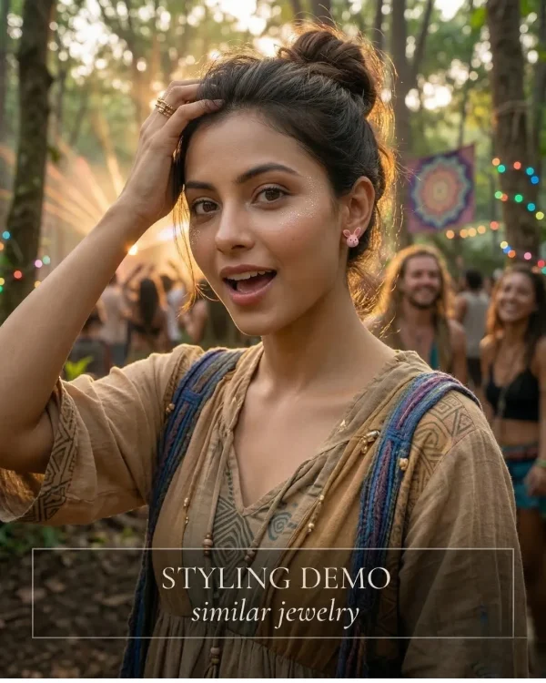 Budget‑friendly stud earring set from Passionate Bangladesh with multiple colorful everyday designs, attractive small studs neatly designed for Passionate girls only. Wearable by Kids too.