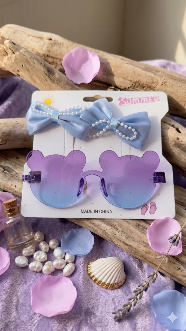 Buy hairbow and sunglasses set for your children. Find the micky mouse hairclips along with micky mouse shaped colorful baby sunglasses in Passionate Bangladesh. check the link to purchase- https://passionatebangladesh.com/product-category/kids-zone/