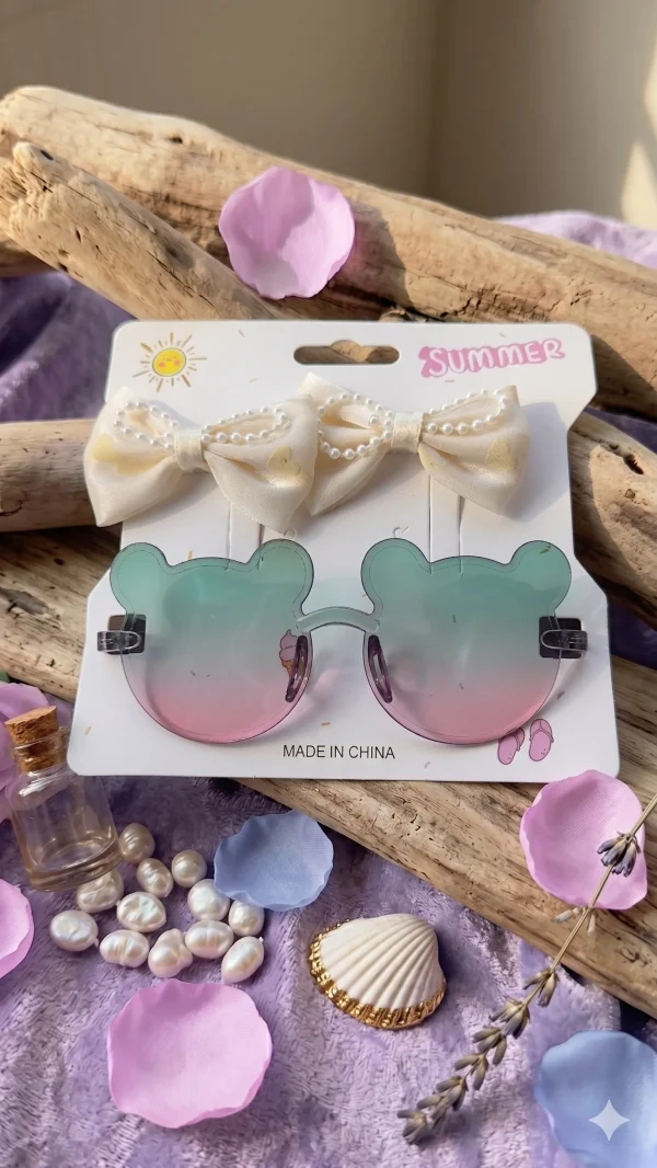 Buy hairbow and sunglasses set for your children. Find the micky mouse hairclips along with micky mouse shaped colorful baby sunglasses in Passionate Bangladesh. check the link to purchase- https://passionatebangladesh.com/product-category/kids-zone/