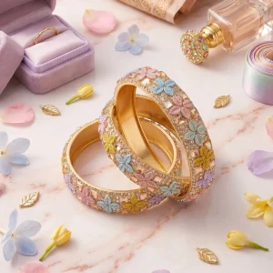 Shop Exotic bangles, earrings necklaces, bags, beauty essentials at Passionate Bangladesh. The collection of premium bangle sets are exquisite and affordable. Trendy, budget-friendly, and ready to gift. https://passionatebangladesh.com/