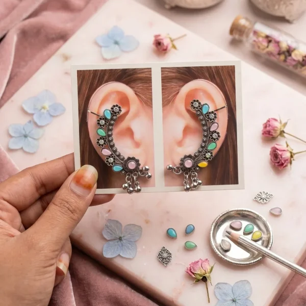 Shop ear cuffs, earrings, necklaces, finger rings, bags, beauty essentials at Passionate Bangladesh. Trendy, budget-friendly, and ready to gift.
