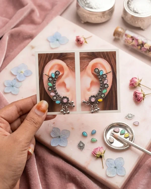 Shop ear cuffs, earrings, necklaces, finger rings, bags, beauty essentials at Passionate Bangladesh. Trendy, budget-friendly, and ready to gift.