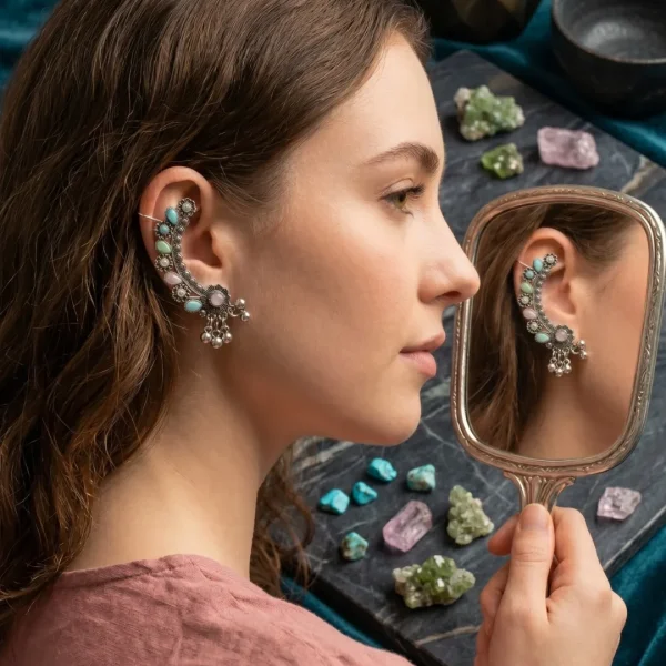 Shop ear cuffs, earrings, necklaces, finger rings, bags, beauty essentials at Passionate Bangladesh. Trendy, budget-friendly, and ready to gift.