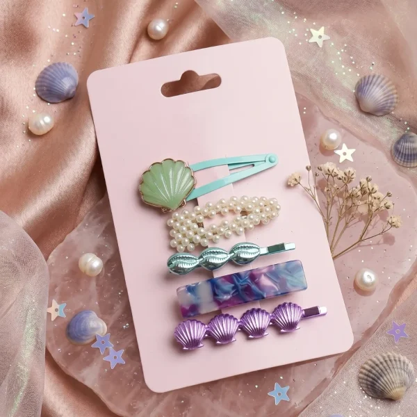Cute hair accessories collection with multicolor bow clips, hair ribbons, hairbands and teddy bear or bunny hairbands for girls and kids from Passionate Bangladesh.