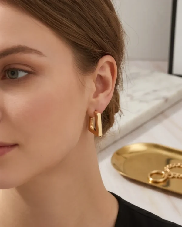 Elegant Earrings set from Passionate Bangladesh, lightweight dangle design for women and girls, perfect for parties and special occasions. Try our different designs like butterfly earrings, long chain earrings, heart shape earrings and stone earrings.