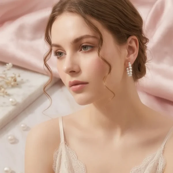 Elegant Earrings set from Passionate Bangladesh, lightweight dangle design for women and girls, perfect for parties and special occasions. Try our different designs like butterfly earrings, long chain earrings, heart shape earrings and stone earrings.