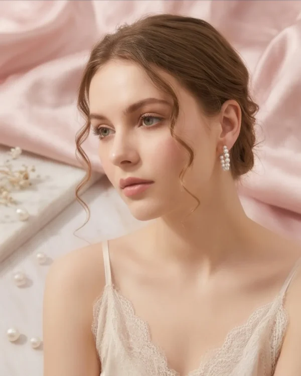 Elegant Earrings set from Passionate Bangladesh, lightweight dangle design for women and girls, perfect for parties and special occasions. Try our different designs like butterfly earrings, long chain earrings, heart shape earrings and stone earrings.