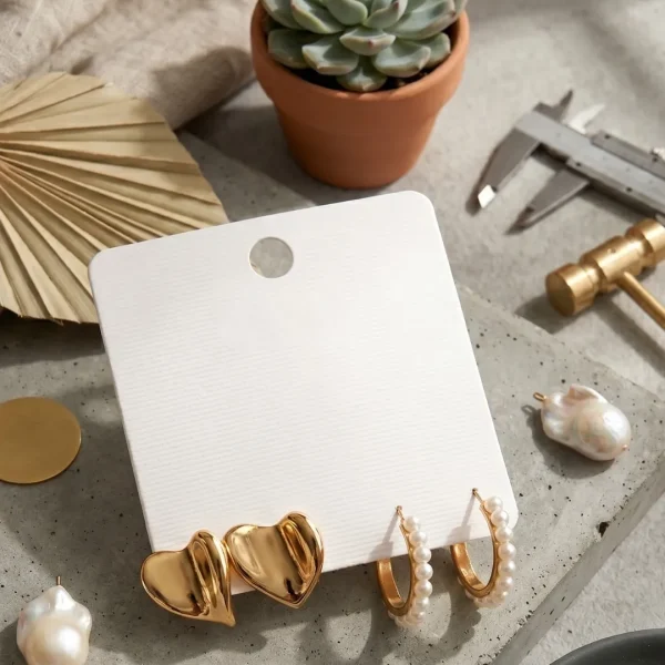 Trendy stud, mixed shaped, hoop and drop earrings from Passionate Bangladesh, everyday and party jewelry in different shapes and colors for women and girls.